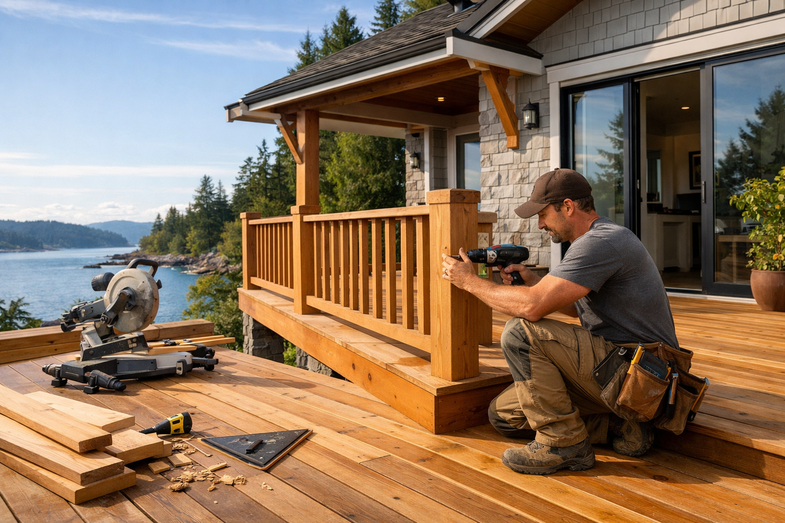 Carpentry illustration for Sunshine Coast service coverage